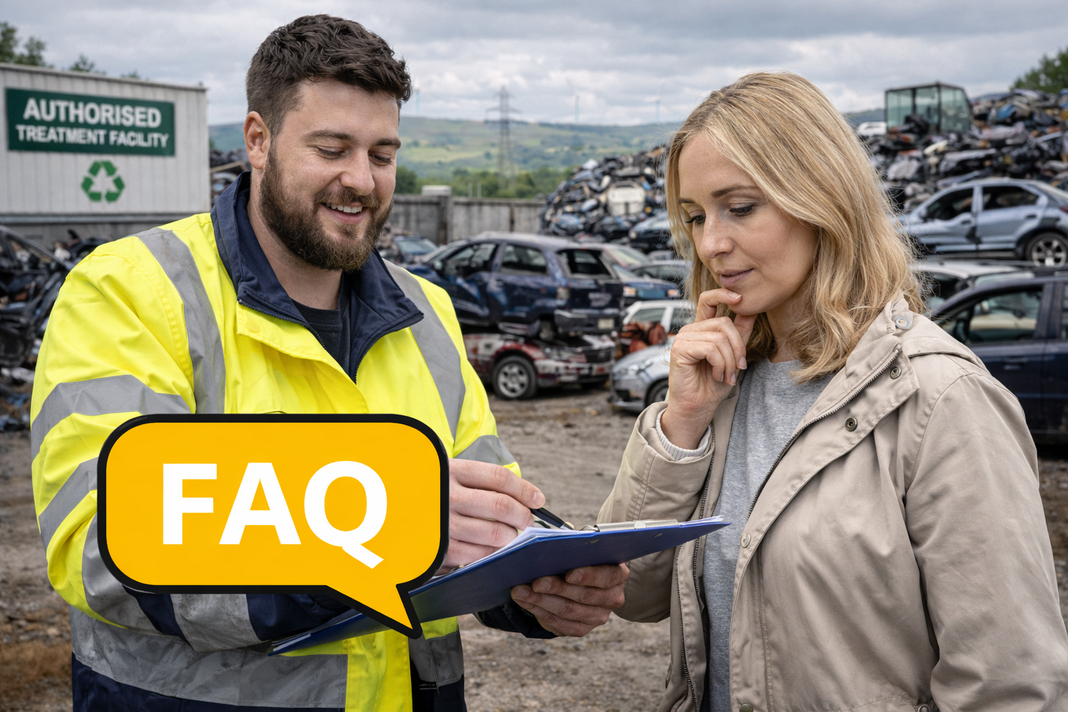 Scrap car FAQs and advice in Little Lever